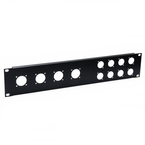 AVShop Punched Rack Panel for 4x G-Series + 8x D-Series