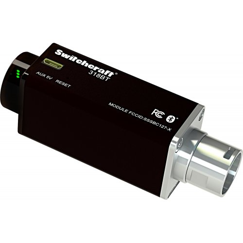 Switchcraft 318BT Bluetooth Audio Receiver w/ XLR Output