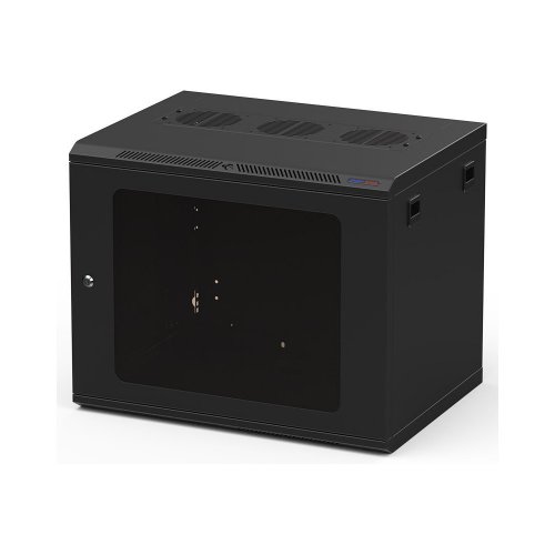 AVShop Wall Mount Rack Poly Door - 9U