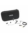 THOR SHADOW SH20 Dual Ear Headworn Mic w/MicroDot Cable - Black, LEMO Adaptor