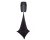 Scrim King SPK02-B Double Speaker Stand Scrim - Black