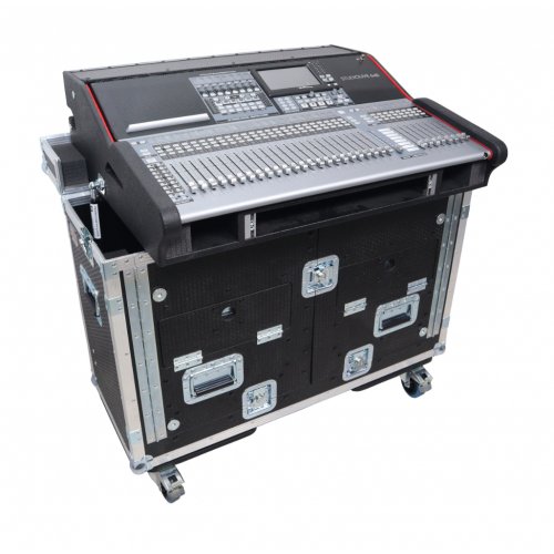 ProX Flip-Ready Easy Retract Hydraulic Lift Case PreSonus StudioLive 64S/ 32S