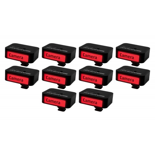 SKAARHOJ Smart Tally PoE Tally Lamp w/ Raw Panel, TSL & HTTP Control - 10 Pack