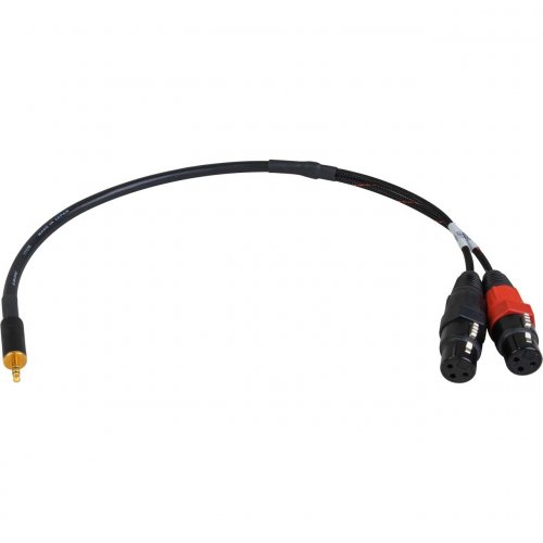 Sescom XLR to 3.5mm TRS Attenuating Line to Mic Level Cable