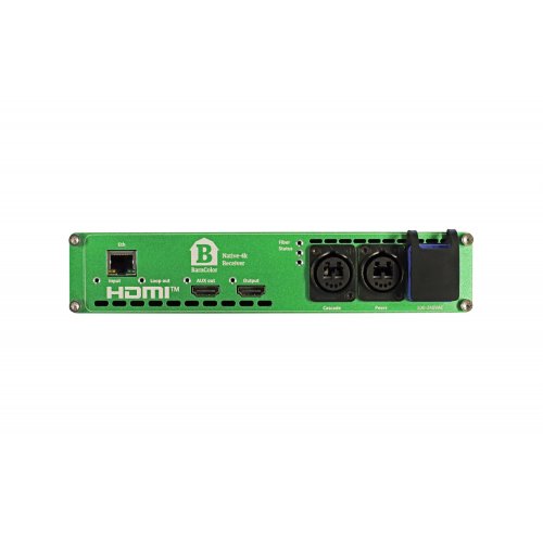 Barnfind BarnColor Native 4K HDMI Over Fiber Receiver - Green
