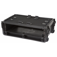 SKB 1SKB-ISF2U Injection Molded 2U Studio Flyer Rack Case