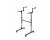 RocknRoller Compact 2-Tier Travel Keyboard Stand