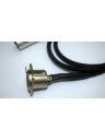 BRTB Neutrik XLR Male to XLR Female Panel Mount Cable - 3 Foot