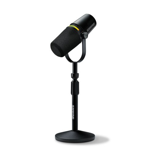 Shure MV7+ XLR/USB Podcast Microphone Bundle - Black