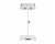 Gravity Universal Laptop Stand w/ Adjustable Pins & Steel Base - White