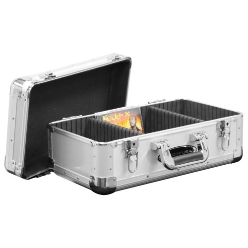 Odyssey KROM CD Case - Up to 200 CDs (Silver)