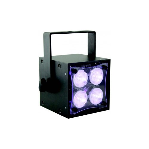 Rosco Miro Cube 4C RGBW LED Wash Light - Black