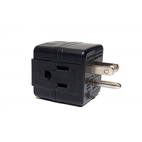 Leviton 692-BL Cube Tap - Black