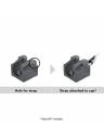 Canare Protective Cap for RJ45 Modular Plug (20 Pack) - Blue