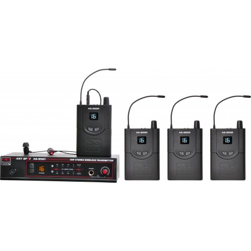 Galaxy Audio AS-950 Wireless Monitor System (4-User)