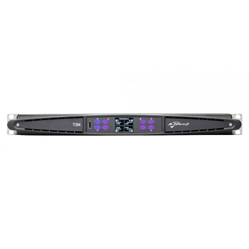 Powersoft T304 3000W/4-channel High-performance Amplifier with DSP and Dante