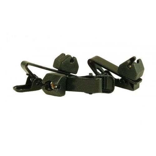 WindTech TC-9 Rotating Lavalier Clip (3-Pack) - Black
