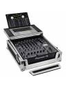 Odyssey Pioneer DJM-V10 ATA Flight Case with Glide Laptop Platform