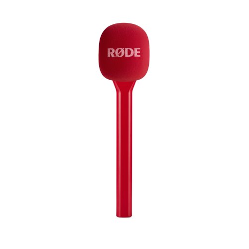 RODE Interview GO Handheld Adaptor for Select Wireless Transmitters - Red