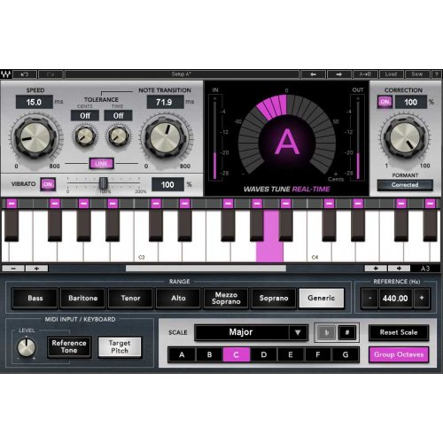 Waves Tune Real-Time Plug-in (Download)