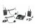 Samson Concert 288m Dual Wireless Headset System w/ Tabletop Receiver