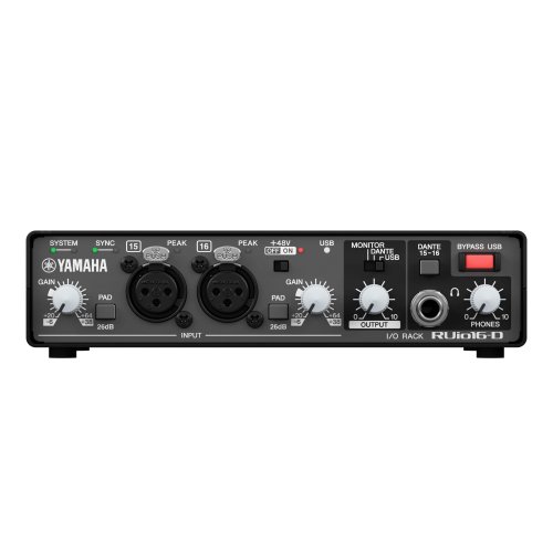 Yamaha R Series Dante-USB-Analog Audio Interface with VST-Rack Software