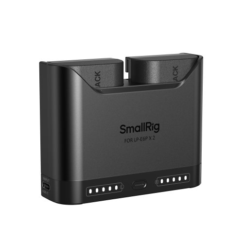 SmallRig Turbo Charging Kit for Canon LP-E6P Camera Batteries