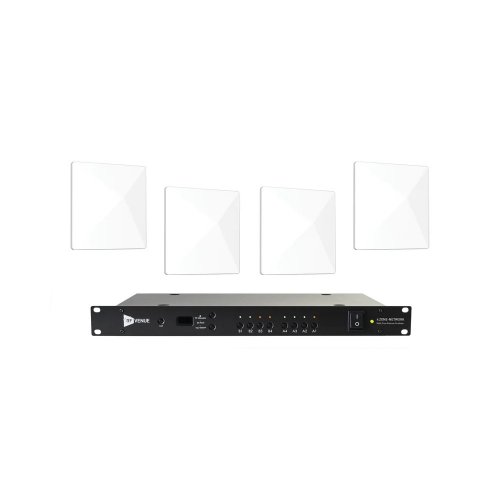 RF Venue 4 Zone-Network Multi-Zone Antenna Combiner & D-ARC Antenna Bundle