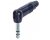 Neutrik NP3RX-BAG 1/4" TRS Right Angle Phone Plug (3 Pole/Black/Nickel)