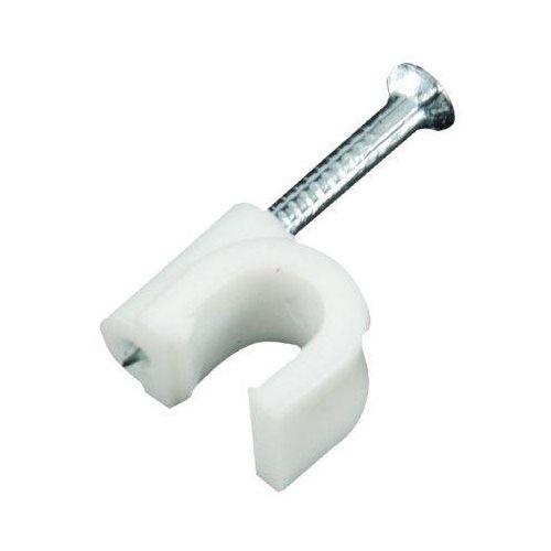 AVShop Cable Clips - White (100pk)