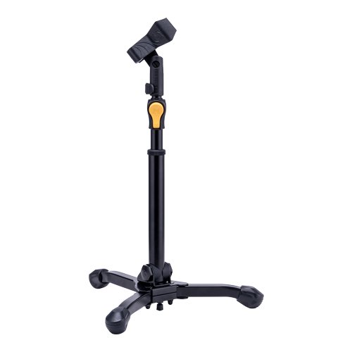 Hercules MS300B PLUS Tabletop Tilting Mic Stand