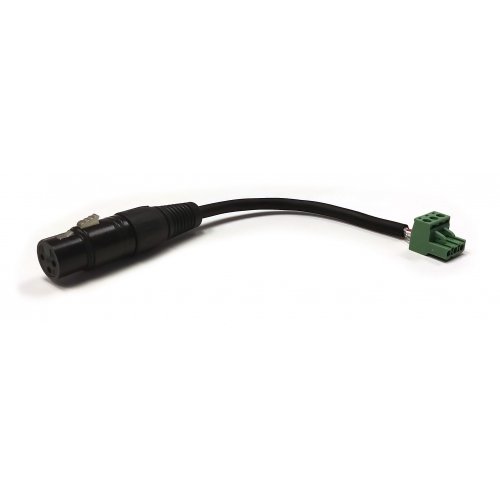 AVShop XLR Female to 5mm Phoenix Style Connector
