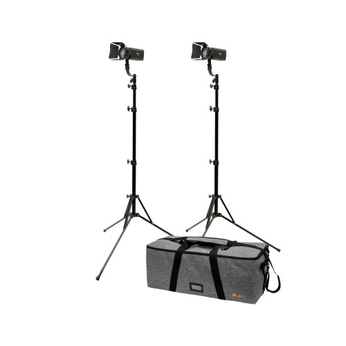 Ikan Stryder Bi-Color 65W LED Fresnel Light w/ DMX - 2-Point Kit
