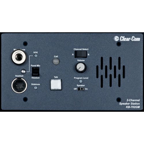 Clear-Com KB-702GM Flush-Mount Speaker Station