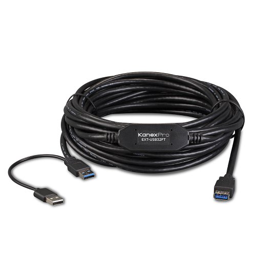 KanexPro SuperSpeed USB 3.0 Active Extension Cable – 32ft