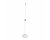 Gravity Stands MS 23 Microphone Stand w/ Round Base - White