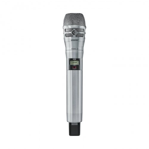 Shure ADX2 Handheld Transmitter w/ KSM8 Capsule, Nickel (Freq: G57)