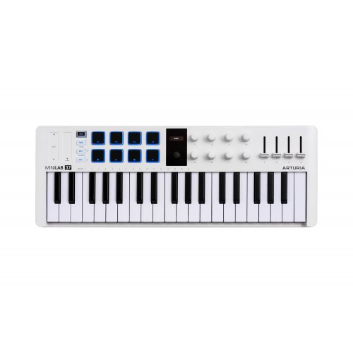 Arturia MiniLAB MK3 37-Key Controller - White