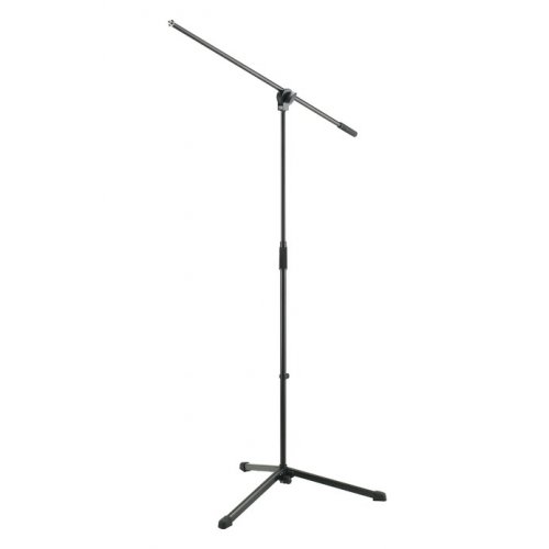 K&M 25400 Boom Mic Stand - Black