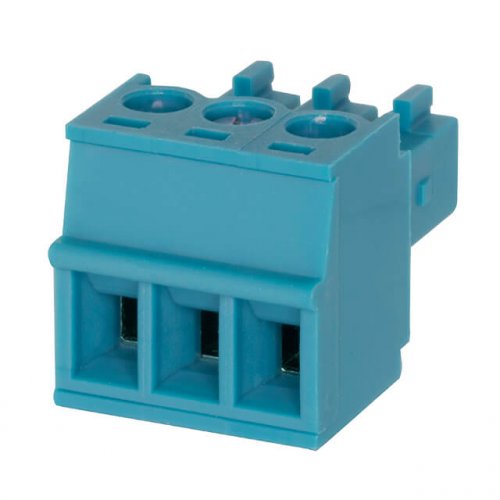 AVShop 3.5mm Phoenix Style 3 Pin Connector (Blue)