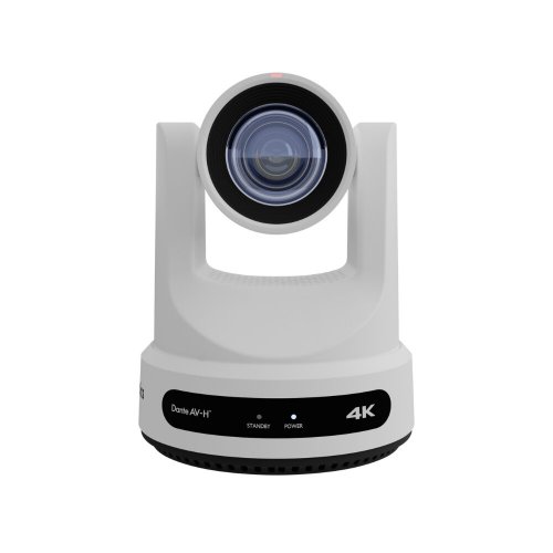PTZOptics Link 4K 20X PTZ Camera Featuring Dante AV-H - White