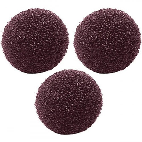 WindTech 2300 Windscreen for 0.187in Lavalier Microphones (3-Pack)