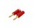Rean NYS511R Dual Banana Plug - Red