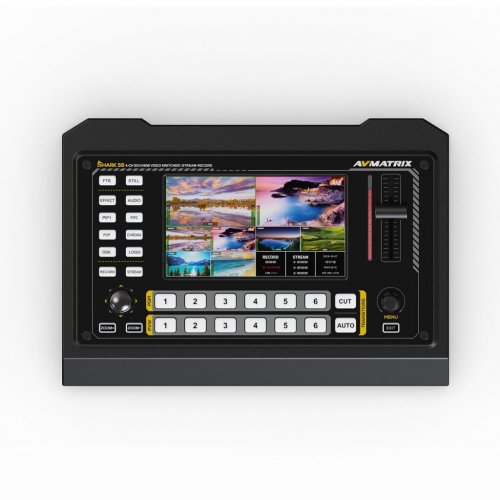 AVMatrix Shark S6 6-Channel HDMI/SDI Video Switcher