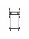 Premier Mounts Large Format Mobile Cart for Flat-Panels (300lb Max) - Black