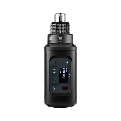 Shure Axient Digital ADX3 Plug-On Transmitter w/ ShowLink (Freq: G57)