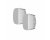 Klipsch Full-Range 6.5" Residential Surface Mount Loudspeaker - White (Pair)