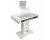 ProX Control Tower DJ Podium and Road Cases for Pioneer DDJ and RANE One - White