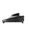 AVShop 2U 250mm Deep Black Vented Rack Shelf w/ Quick Mounting System