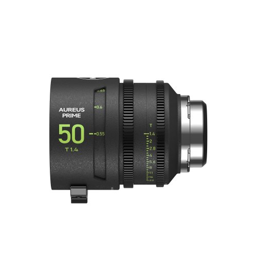 NiSi Optics AUREUS PRIME 50mm Full Frame T1.4 Cinema Lens (PL Mount)